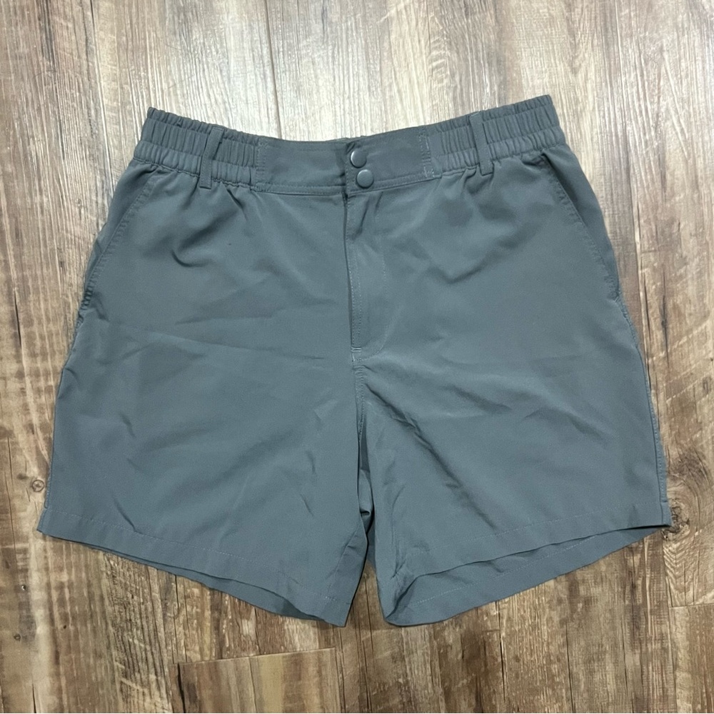 BURLEBO Men's Charcoal Athletic Shorts